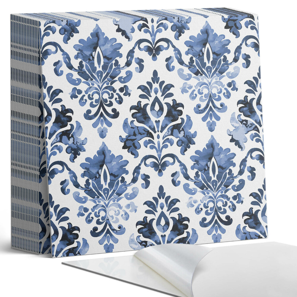 Öntapadós vinyl csempe Virágmotívum barokk stílusban