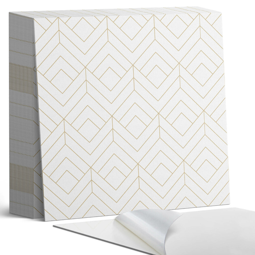 Öntapadós vinyl csempe Geometrikus stílusú rombusz minta