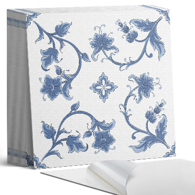 Öntapadós vinyl csempe Virágmotívum