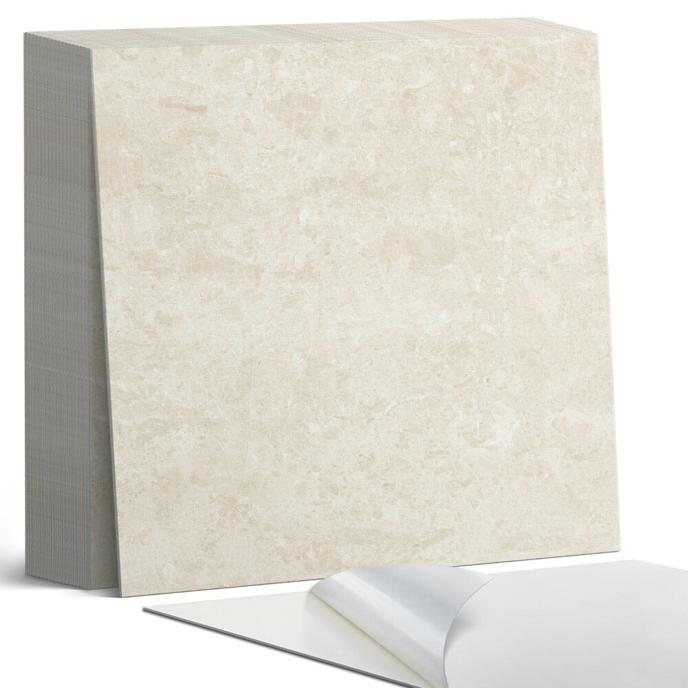 Vinyl padló Világos kő természetes stílusban