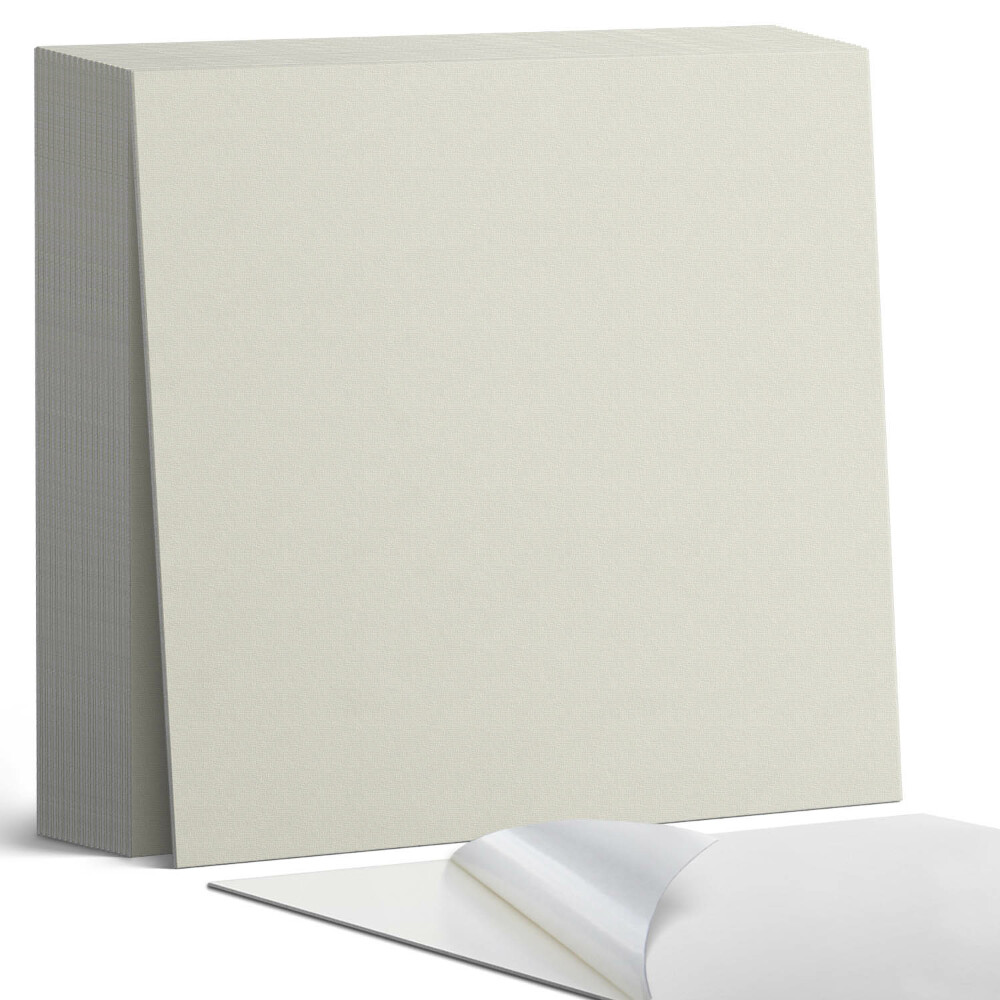 Öntapadós vinyl csempe Világos bézs