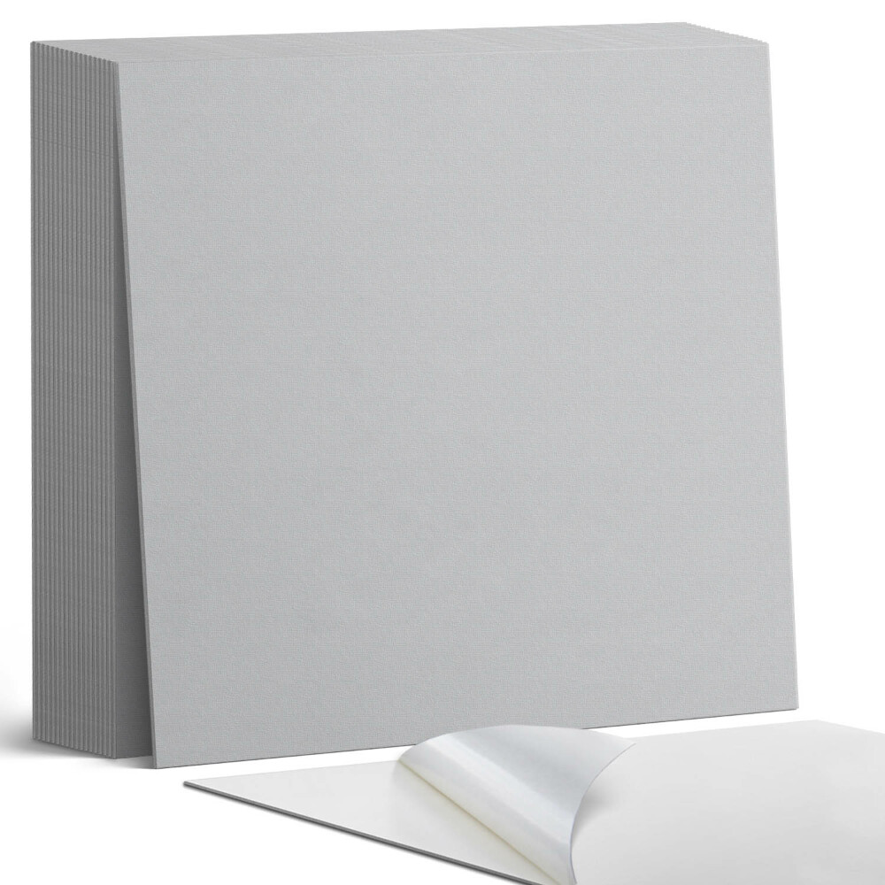 Öntapadós vinyl csempe Világosszürke árnyalat