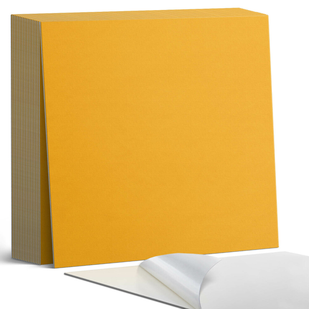 Öntapadós vinyl csempe Világos narancssárga motívum