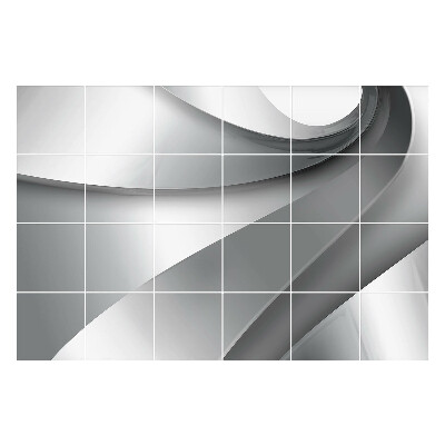 Csempefólia Hullámok és sima vonalak