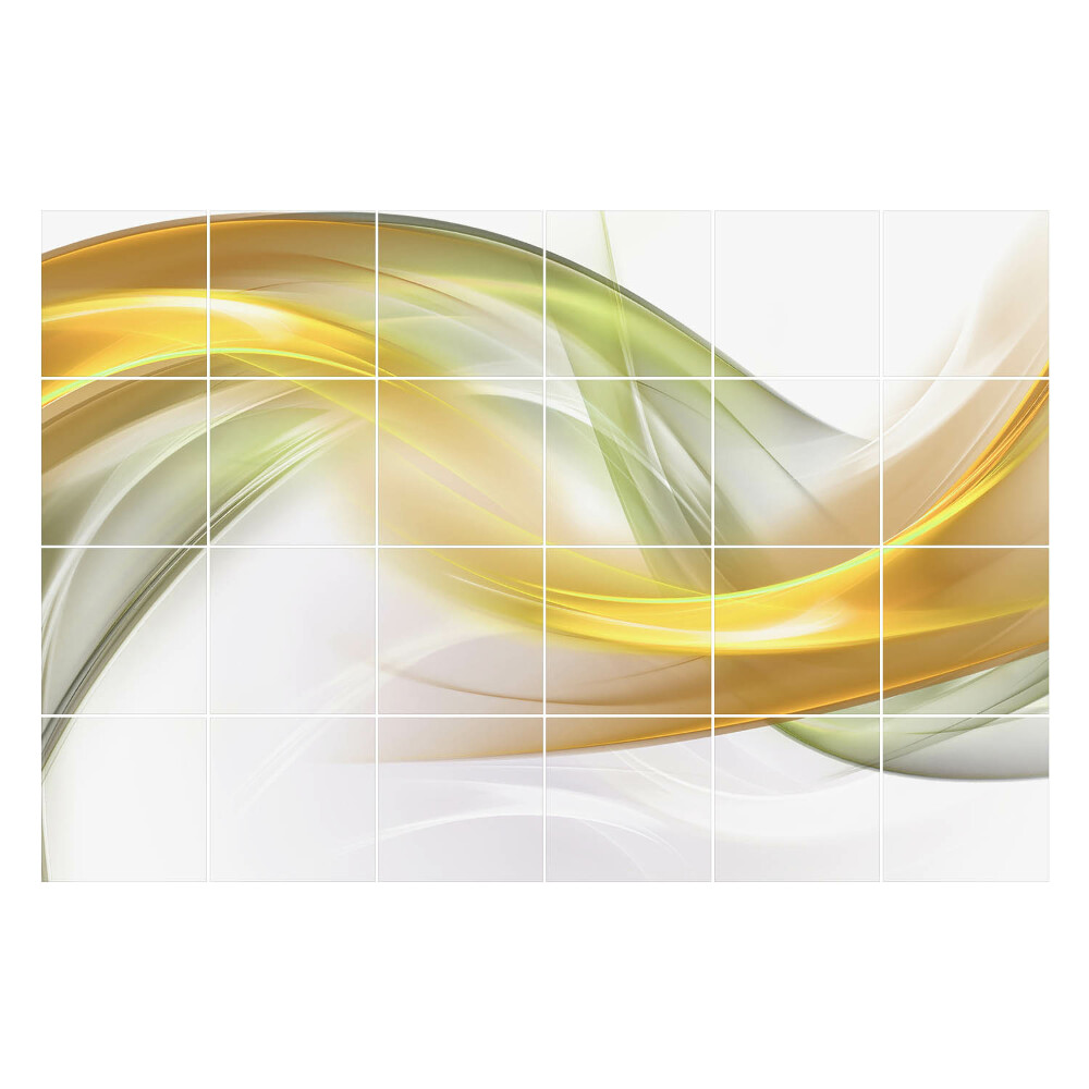 Csempe matrica dekor Dinamikus hullámok és vonalak