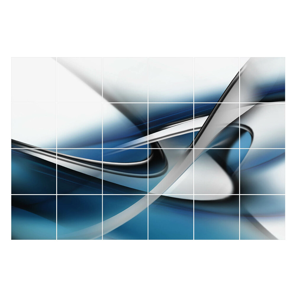 Fali csempe matrica Dinamikus hullámok és vonalak