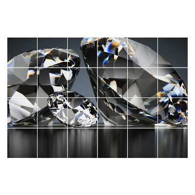 Csempefólia Ragadós gyémántok