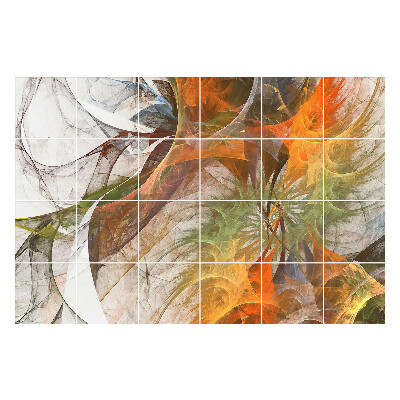 Csempefólia Absztrakt fraktál minta