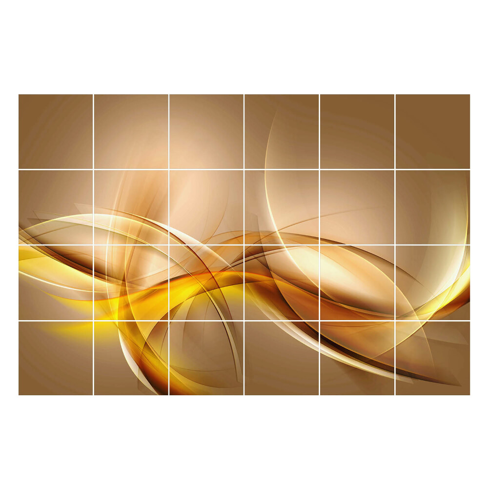 Csempefólia Absztrakt hullámok mozgásban