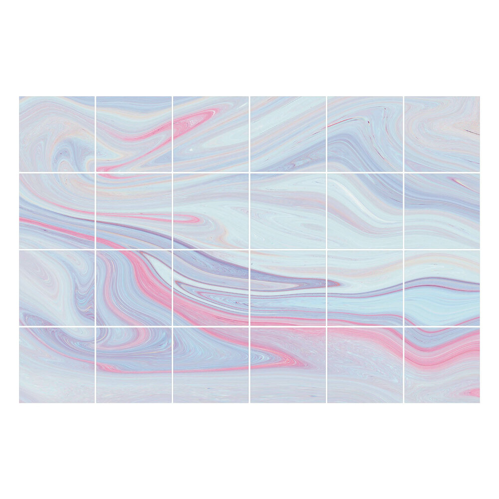 Fali csempe matrica Sima színhullámok