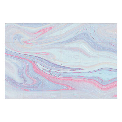 Fali csempe matrica Sima színhullámok