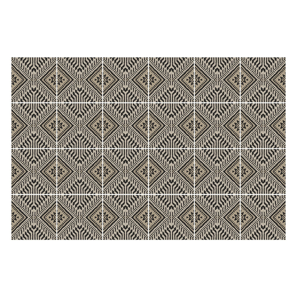 Csempe dekor matrica Geometrikus rombusz motívumok