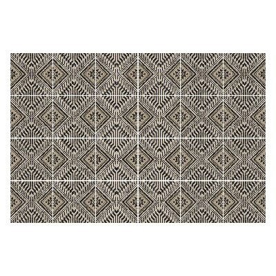 Csempe dekor matrica Geometrikus rombusz motívumok