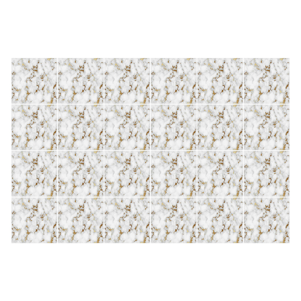 Konyha csempe matrica Finom márvány erek