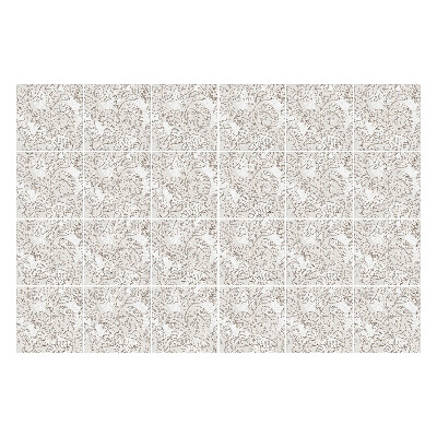 Csempe dekor matrica Trópusi levelek elrendezése