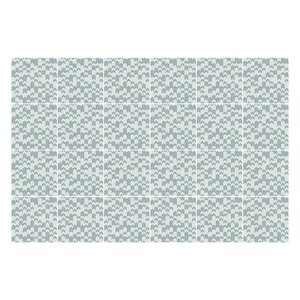 Konyha csempe matrica Hullámok finom elrendezésben