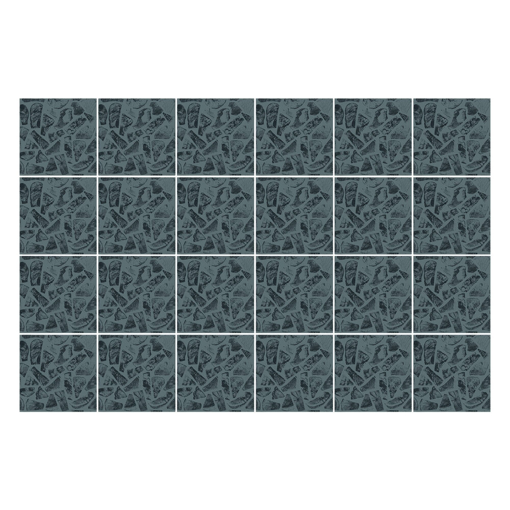 Csempe dekor matrica Zúzott kőzetek táblákban