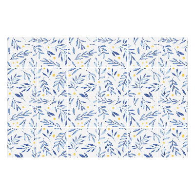 Konyha csempe matrica Finom levelek díszítéssel