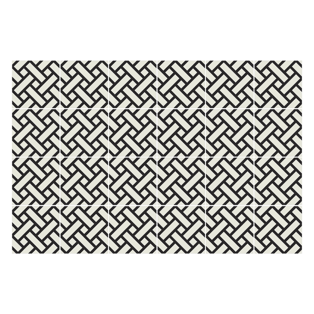 Fali csempe matrica Geometrikus szövések