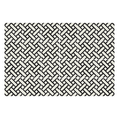 Fali csempe matrica Geometrikus szövések