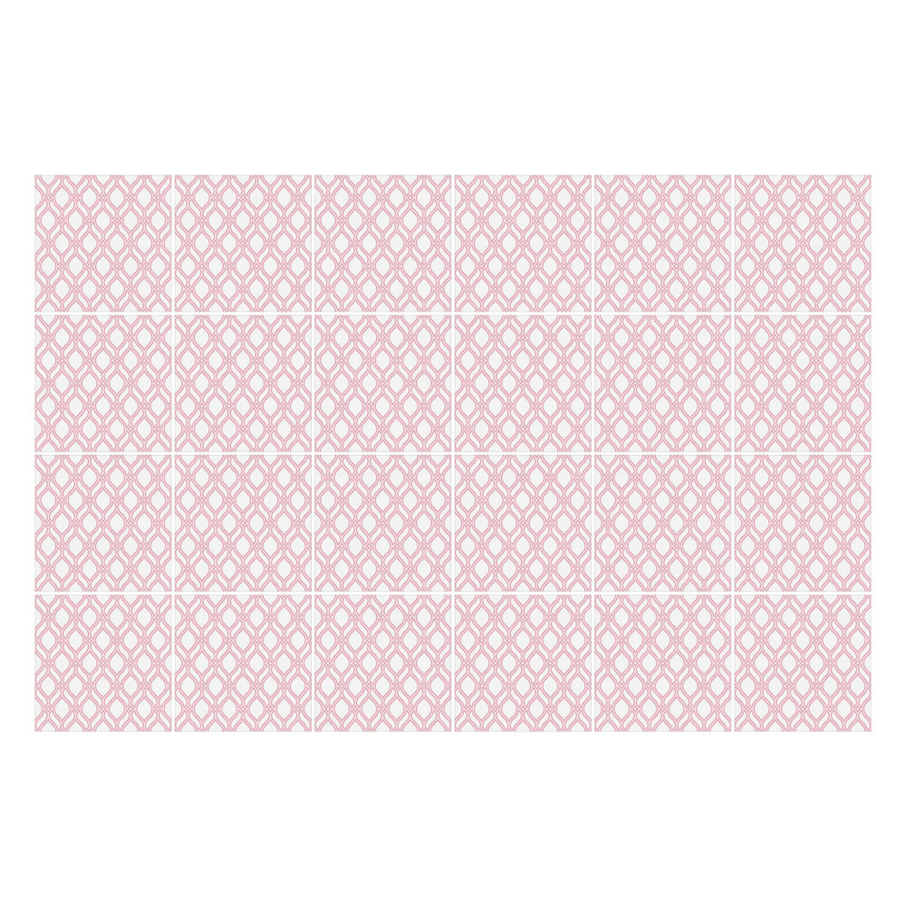 Konyha csempe matrica Finom rombuszok rácsban