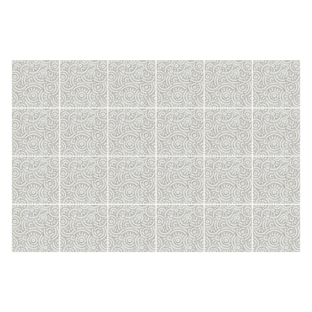 Csempe dekor matrica Hullámok és spirálok mozgásban