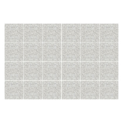 Csempe dekor matrica Hullámok és spirálok mozgásban