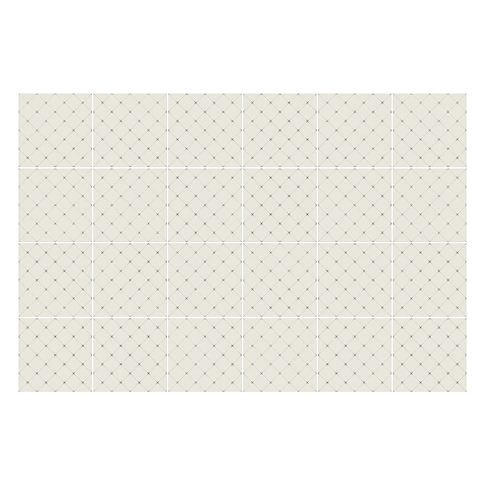 Csempe dekor matrica Hálós rombusz motívum