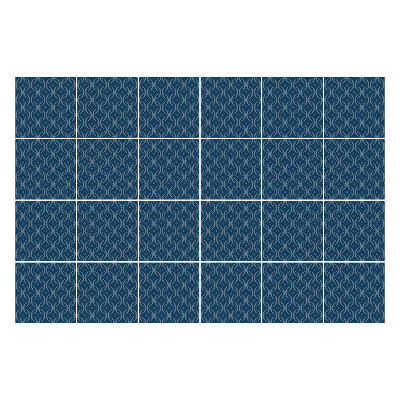 Fali csempe matrica Összefonódó levelek hálóban