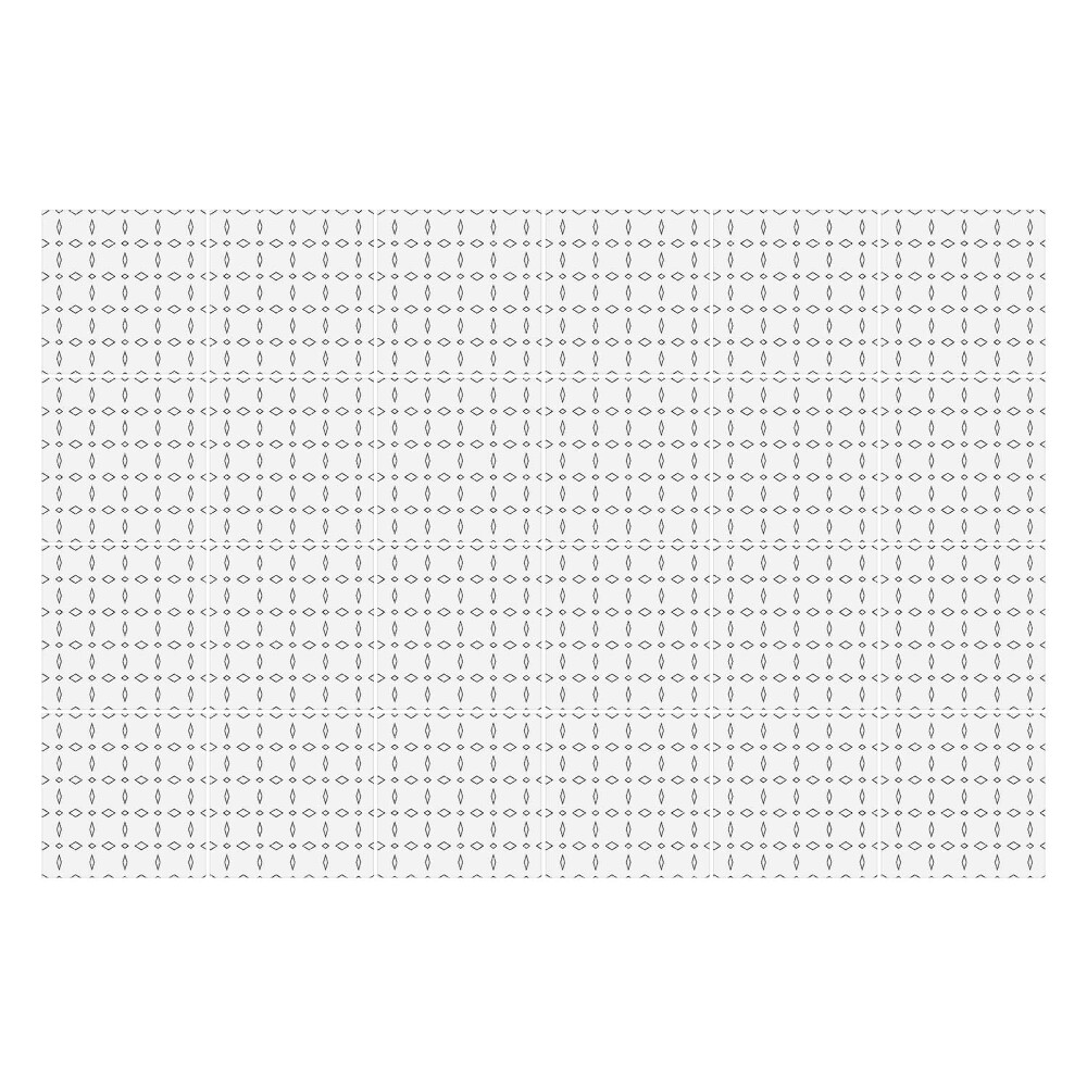 Konyha csempe matrica Szimmetrikus ovális formák