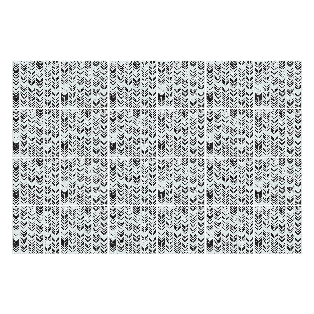 Fali csempe matrica Cikcakk és nyilak