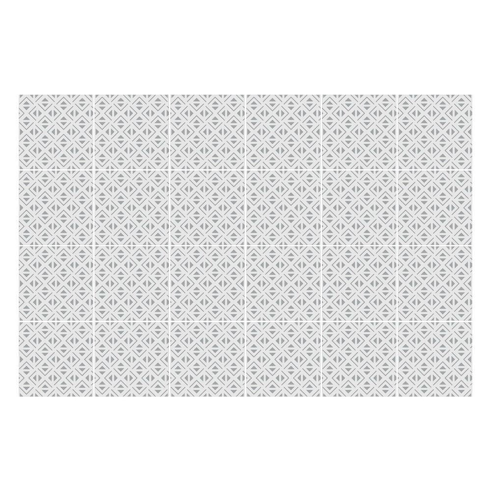 Konyha csempe matrica Kockás geometria