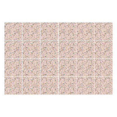 Csempe dekor matrica Finom virágmotívumok