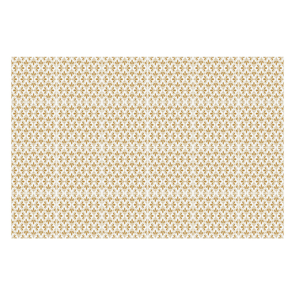 Csempe dekor matrica Finom virágmotívumok