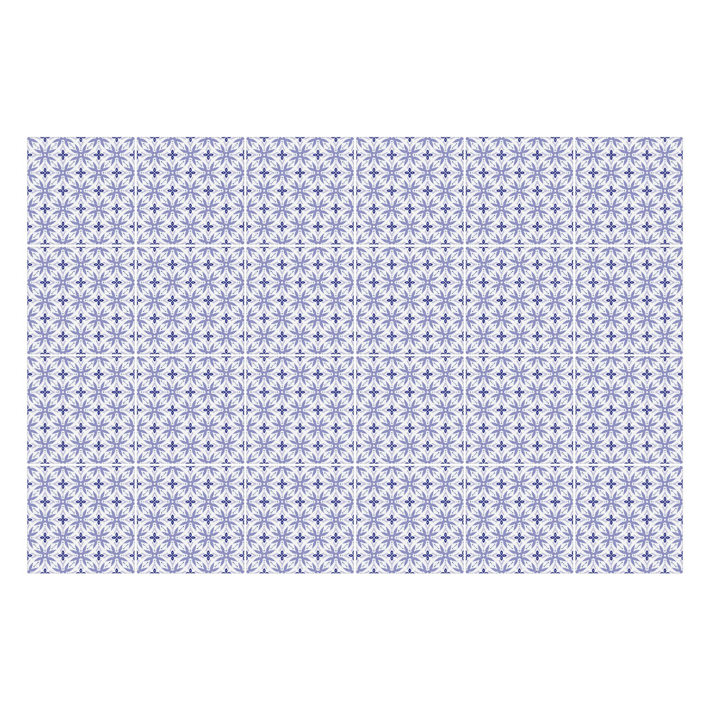 Fali csempe matrica Finom virágmotívumok