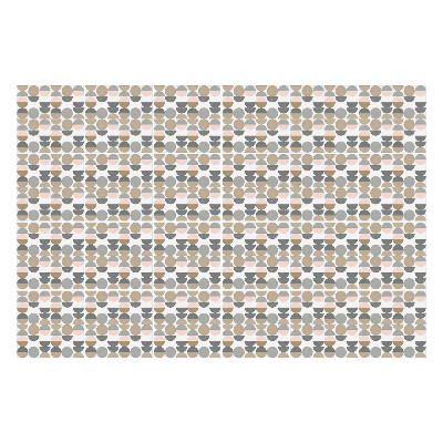 Konyha csempe matrica Geometrikus ovális motívumok