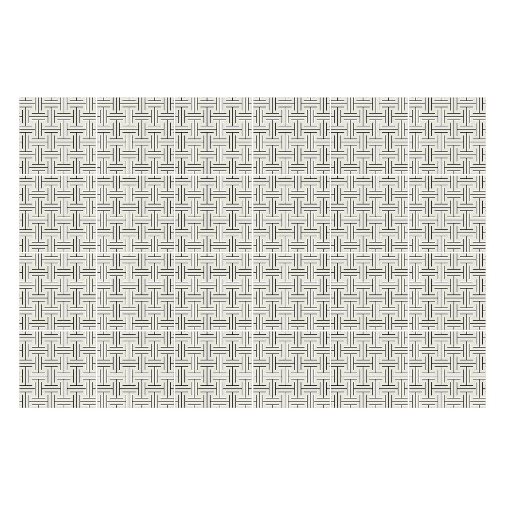 Fali csempe matrica Téglalapok szövése