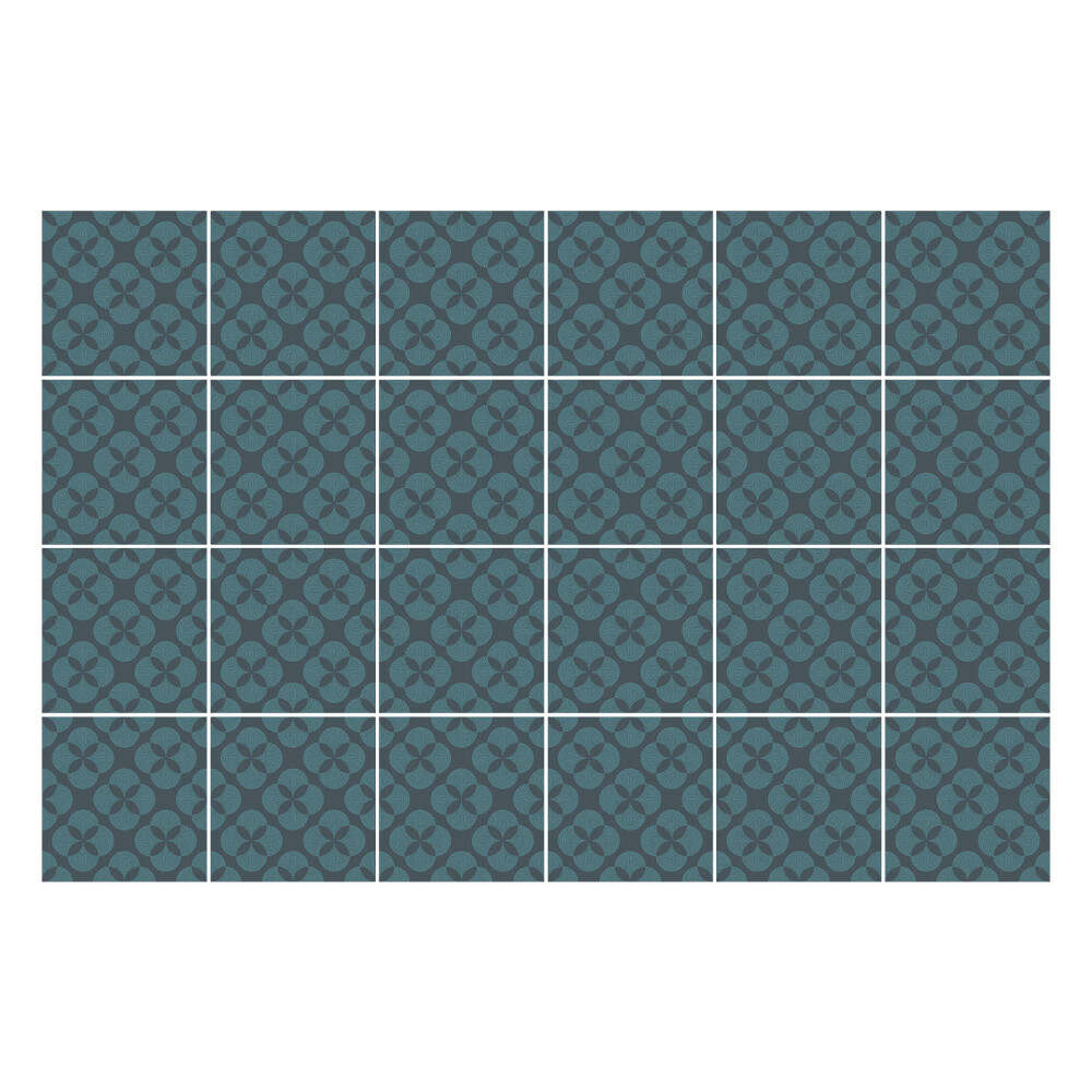 Konyha csempe matrica Virágmotívum hálóban