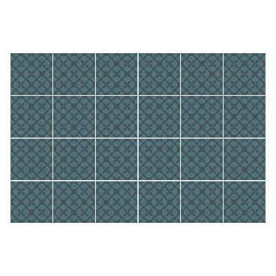 Konyha csempe matrica Virágmotívum hálóban