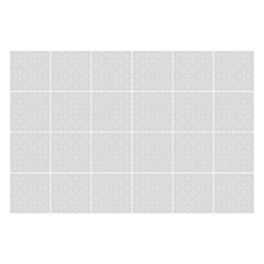 Csempe dekor matrica Geometriai alakzatok rácsban