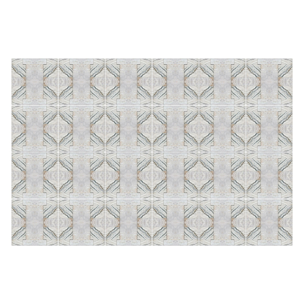 Csempe dekor matrica Geometria szimmetriában