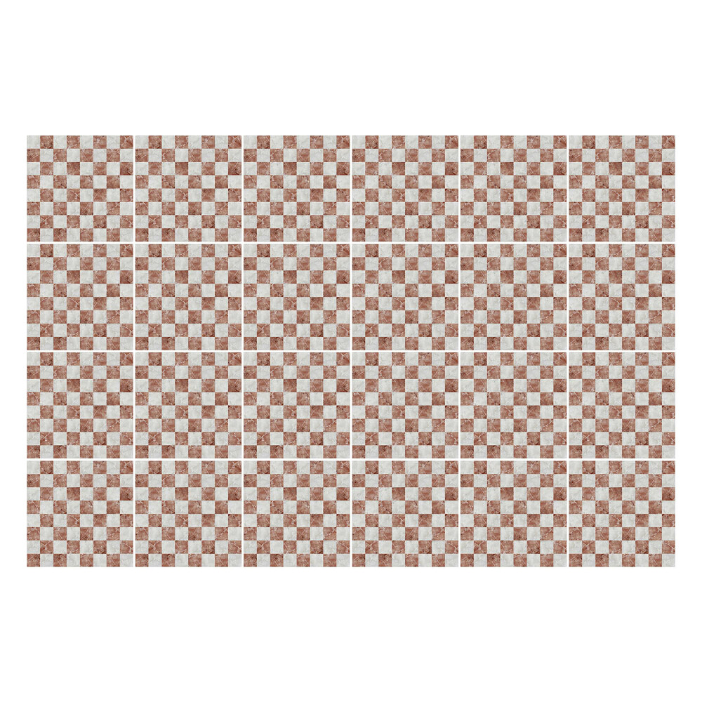 Konyha csempe matrica Kocka sakktábla elrendezés