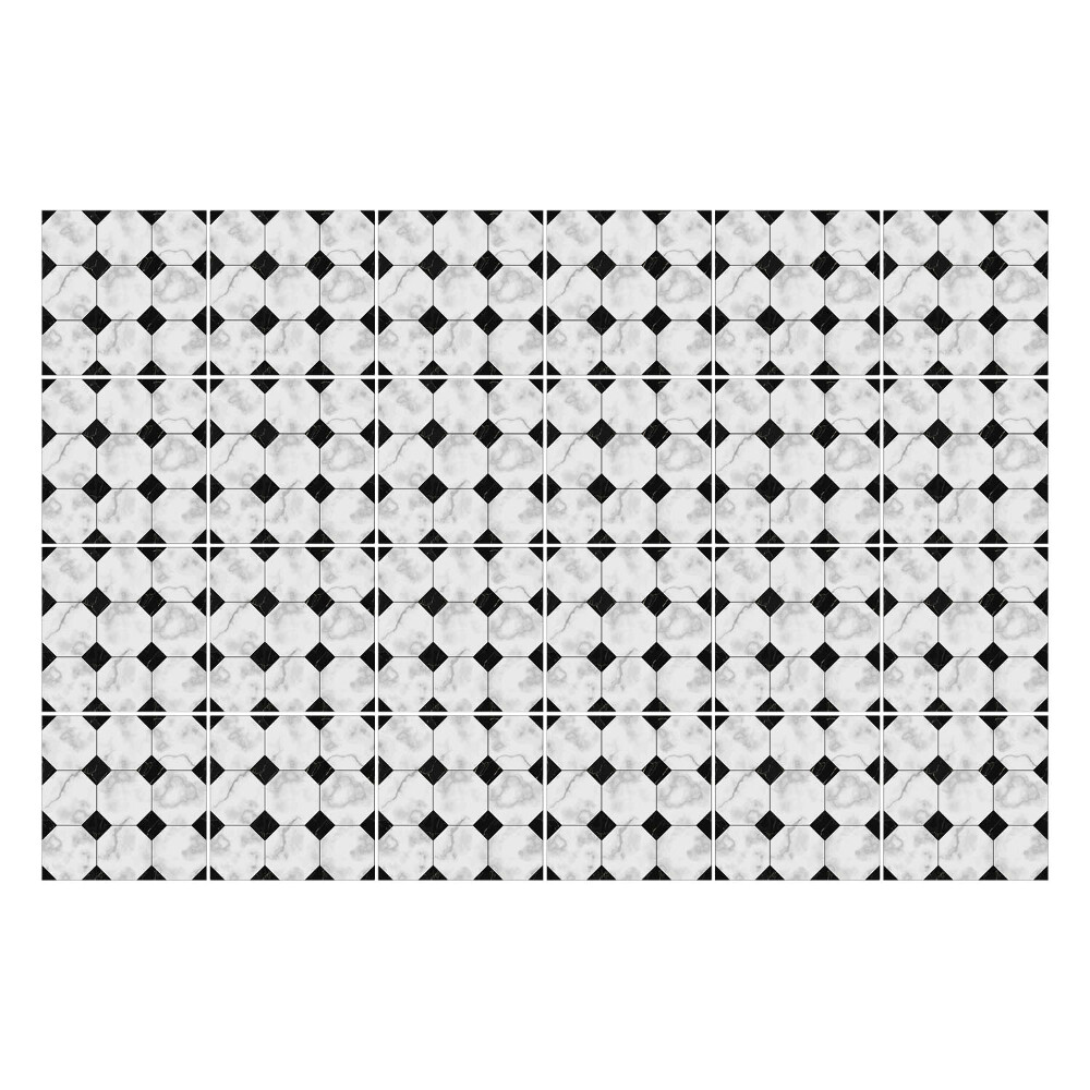 Csempe dekor matrica Hatszögek egy rácsban