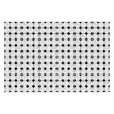 Csempe dekor matrica Hatszögek egy rácsban