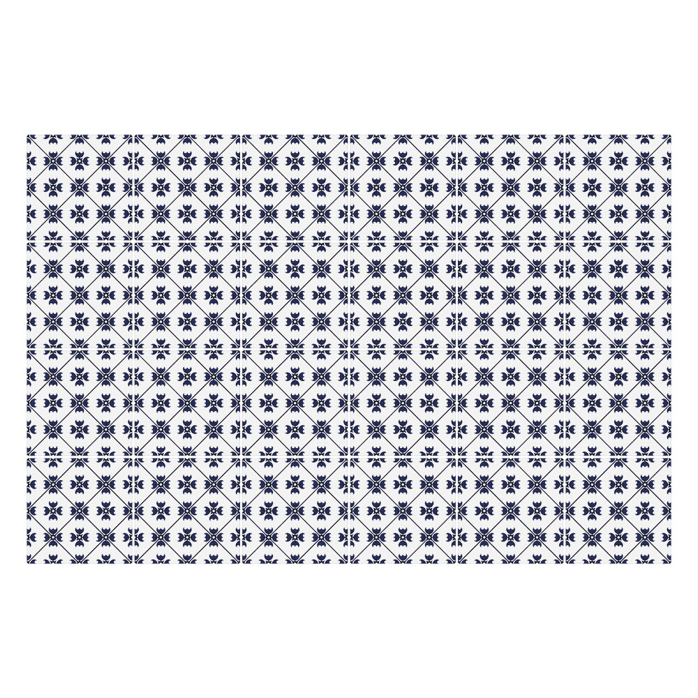 Konyha csempe matrica Klasszikus növényi motívum