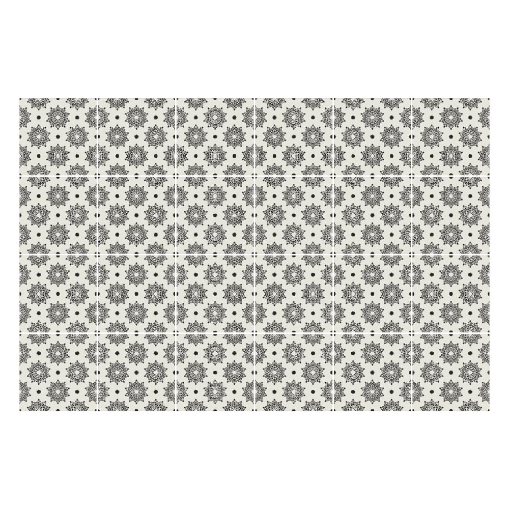 Csempe dekor matrica Többszörös mandala