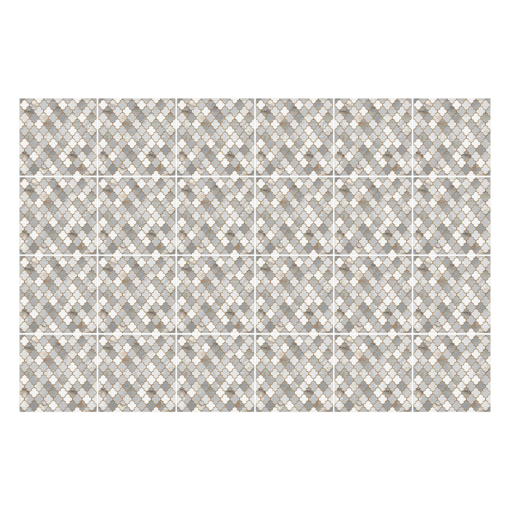 Fali csempe matrica Geometriai rombuszok rácsban