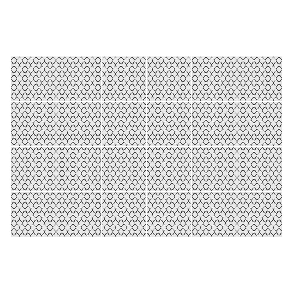 Konyha csempe matrica Hatszögletű rácsok