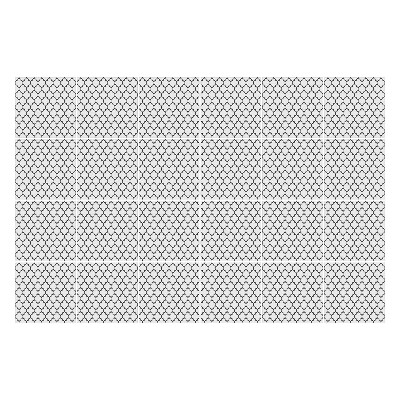 Konyha csempe matrica Hatszögletű rácsok