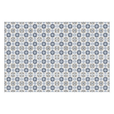 Konyha csempe matrica Virágmotívum hálóban